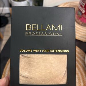 BELLAMI Volume Weft Extensions - 22 inch volume weft. 160g. Blonde #80